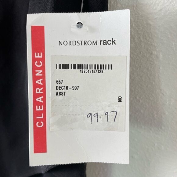 NWT Lafayette 148 Black Sleeveless Cropped Romper Size 2 - Picture 7 of 7